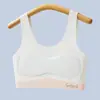Roupa Íntima Feminina Estágio 1 para Período de Desenvolvimento, 8-11 Anos, Sutiãs Infantis, Camisetas Esportivas Sem Costura para Meninas do Ensino Fundamental