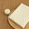 Tejido de Sarga de Algodón Cepillado, Pijamas de Otoño e Invierno, Pequeños Estampados Florales Cálidos, Ropa para Niños, Telas para Ropa de Casa