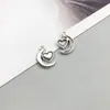 1 nuevo colgante de luna hueca simulada serie luna aleación de plata antigua accesorios para manualidades