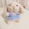 [Apenas Roupas] Roupas Deliciosas de Coelho 15cm Vestido para Boneca de Coelho e Rato Pequenos Doces