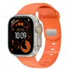 Pulseira de Relógio Luminosa para Apple Iwatch12 Adequada para Ultra49Mm Pulseira Applewatch de Alta Qualidade Borracha de Flúor