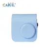 Adecuado para Bolsa de Cámara Retro de Cuero PU para Polaroid Mini7+, Bolsa Protectora de Almacenamiento para Fotografía Digital Ins Mini
