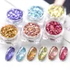 Explosiones transfronterizas lentejuelas para uñas color mágico japonés lentejuelas de cristal de hielo reflectantes decoraciones de uñas al por mayor