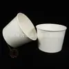 Balde Desechable para Pollo Frito de 46 oz Venta Directa de Fábrica Cubo de Papel para Llevar Hamburguesas Papas Fritas Patrón Imprimible Doble Laminado