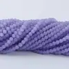 Contas de Vidro Jade Imitação Aventurina Verde Contas Soltas Cor Ágata Vermelha Contas Espaçadoras para Pulseiras Acessórios para Joias DIY Feitos à Mão Venda por Atacado