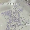 Rinestones de mosaico de diamantes redondos pequeños de colores para decoración de uñas, modernos y deslumbrantes, con 33 facetas y base plana, rinestones de mosaico floral de alta gama para uñas