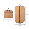 Bolsa a Prueba de Polvo para Guardar Ropa en Stock Bolsa de Mano para Empaquetar Trajes Cubierta Antipolvo Bolsa Cubre Traje Tela No Tejida Bolsa Plegable para Trajes