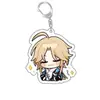 Chaveiro de Anime Periférico Honkai Star Rail Orvalho Branco 7 de Março Verde Quercetina Acrílico Pingente Dupla Face