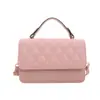 Bolsa de mão versátil da moda, estilo Chanel, nova, popular, de corrente pequena, para o dia a dia, de ombro único, transversal, feminina