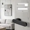 Venda Direta da Fábrica Fechadura de Porta Ecológica, Fechadura Magnética Silenciosa para Quarto, Fechadura de Porta para Banheiro, Fechadura de Porta Minimalista para Portas Internas de Madeira
