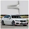 Adecuado para 18 BMW Serie 5 ceja de faro antiniebla delantero marco de faro antiniebla tira de ceja nueva Serie 5 versión deportiva marco decorativo modificado fibra de carbono M