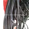 Cuerda de Cuero Rojo Cuerda de Piel de Cordero Cuerda de PU Cuerda Trenzada Roja Ahora Disponible con Diámetro de 3 mm 5 mm 7 mm 8 mm