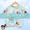 Nova Camiseta Infantil de Verão 2025 Desenho Nezha Manga Curta Solta Casual Estilo Chinês Tendência para Crianças Pequenas