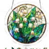 Nuevas Decoraciones para Ventanas: Jardín de Luz de Luna Captador de Luz Rompecabezas Colgante Colorido, Decoraciones de Amazon, Ventana de Acrílico Vista al Río
