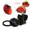 Clip para Luz Lateral de Casco de Bomberos y Rescate Montado en Riel Soporte para Linterna Lateral de Sombrero Clip Sujeta Luces de Enganche