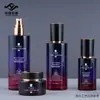 Set de Botellas de Vidrio Cosmético, Botella para Producto de Cuidado de la Piel, Botella con Dosificador para Loción de 100 ml, Botella para Crema de 50 g, Botella para Crema Facial
