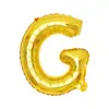 Globo de letra de cumpleaños de 16 pulgadas, imitación de globo de letra pequeña A-Z, venta al por mayor, decoración de cumpleaños transfronteriza, globo de letra