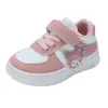 Zapatos Cálidos para Niños, Zapatos Pequeños y Medianos para Niños, Zapatos de Algodón para Niñas, Zapatos Cálidos, Ligeros, Cómodos, Resistentes al Desgaste, Tenis de Caña Baja, Dibujos Animados Lindos