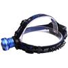 Azul Preto T6 atualização L2LED farol de luz forte zoom telescópico focando carregamento tiro longo noite lanterna de cabeça de pesca