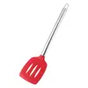 Alça de Tubo de Silicone para Cozinha Pá de Panela de Silicone Pá para Fritar Peixe Pá Especial para Panela Antiaderente Alça de Tubo de Silicone Utensílios de Cozinha