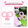 Accesorios Decorativos para Coche Eléctrico Alas de Ángel Emma Luna Yadi Campana Cuerpo Orejas de Oso Lindas para Niñas