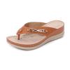 Sandalias de Playa de Verano 2024 Sandalias de Moda de Talla Grande Transfronterizas Sandalias de Dedo Redondas Sandalias de Mujer