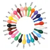 Globos de Colores Mate de 10 Pulgadas Globos de Látex Engrosados Suministros para Decoración de Fiestas Arreglos de Bodas y Cumpleaños Globos