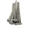 Pilares de Guarda-Corpo para Pontes de Trem de Alta Velocidade, Pilares Co-Extrudados de Multi-Liga, Pilares Galvanizados a Quente, Guarda-Corpos em Estoque