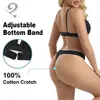 Conjunto de Sujetador de Triángulo con Costilla Sin Costuras Inalámbrico de Tirantes Anchos y Tanga para Mujer Zhanrun Cross-Border Br16 Dd03