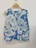 Vestido Azul Tie-Dye Hecho a Mano con Raíz de Índigo Pura, Vestido Largo Artístico, Vestido Tie-Dye Protector Solar para Mujer