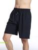 Shorts Esportivos Casuais Finos de Verão Masculino, Shorts de Praia Soltos, Shorts de Meio Comprimento de Seda Gelada de Secagem Rápida