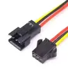 Conector Aviation Head Sm2.54 3239 #22 Linha Vermelha Preta Amarela Comprimento 15Cm 2P/3P/4P/5P Macho e Fêmea Plug de Emenda
