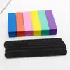Herramientas para uñas placa de goma de doble cara para reparación de uñas tira de lijado bloque de tofu de alta elasticidad lima de placa de goma recta traje