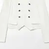 Ropa de mujer al por mayor transfronteriza 2026 otoño nuevo estilo europeo y americano chaqueta tipo Napoleón de doble botonadura 37091473