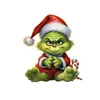Péndulo de Coche del Grinch de Dibujos Animados para Niños Decoración de Árbol de Navidad Decoración del Hogar Transfronterizo Nuevo Producto