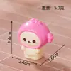 Tocado creativo, figura de oso linda, adorno miniatura de resina, decoración DIY, escena en miniatura, adorno de escritorio