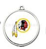 Collar Colgante de Equipo de Fútbol de 32 Equipos de la NFL de Deportes Transfronterizos de EE. UU. Washington Redskins Venta al por Mayor