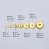 Preservación del Color Oro de 14 Quilates Superficie Lisa Separador Separador Separador Pérdida Pulsera de Cuentas Cultural de Juego Pulsera DIY Collar Accesorios Pequeños