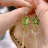 Brincos da Moda Temperamento Exquisito Feminino Argola de Orelha Simples de Alto Nível Novos Brincos da Moda de Nicho Joias de Alto Nível que Combinam com Tudo
