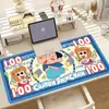 Alfombrilla de Ratón Nueva de Dibujos Animados de Cien Yuan, Alfombrilla Grande para Mesa de Ordenador, Alfombrilla para Juegos, Antideslizante, Borde con Bloqueo, Engrosada, Alfombrilla para Mesa de Cafetería de Internet, E-Sports