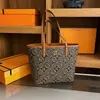 Bolsa Tote de Alta Gama para Viajes con Estampado de Monograma, Bolso Grande de Lujo Ligero, Bolso de Hombro de Moda Otoño 2026 para Mujer