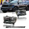 Adequado para Conjunto de Farol Toyota Tundra 07-13 Farol Sequoia Luz Diurna Modificada Quatro Lentes de Alto Brilho