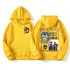 Rap Suicide Boy com Moletom com Capuz Estampado para Homens e Mulheres Moda Hip-Hop Harajuku Street Fashion Roupa Esportiva
