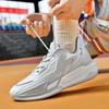 Zapatillas de Baloncesto de Caña Baja Irving Putian para Hombres y Mujeres, Malla, Transpirables, Antideslizantes, Resistentes al Desgaste, Amortiguadoras, Ligeras, Estudiante Pato Mandarín Dos Colores Deportivas