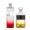 Material Blanco Cristalino Transparente Engrosado Paquete de 0.5 kg Botella Vacía Sellada Botella de Licor de Vidrio Guanshan Caja de Regalo Juego Completo 500ml en Stock