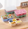 Cajas de almuerzo de plástico para estudiantes aptas para microondas de Amazon, cajas de almuerzo multiespecificación, cajas para ensalada de frutas para llevar, disponibles para envío transfronterizo