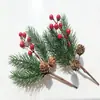 Ramo DIY de Año Nuevo Caja de Regalo de Navidad y San Valentín con Decoraciones de Ramo Decoración de Floristería de Navidad