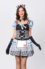 Fantasia de Halloween Alice no País das Maravilhas Cosplay Baile Empregada Palhaço Chapeleiro Maluco Roupa para Festa