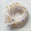 Suministro Transfronterizo Cadenas para la Cintura Europeas y Americanas Cadena Corporal Africana Cadena para el Vientre de Cuentas de Vidrio Joyería para Bikini Cadena para la Cintura