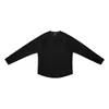 Camiseta Casual de Manga Larga con Cuello Redondo Waffle Outdoor de Secado Rápido Unf de Lujo Solote* Versátil Top Deportivo para Hombres y Mujeres